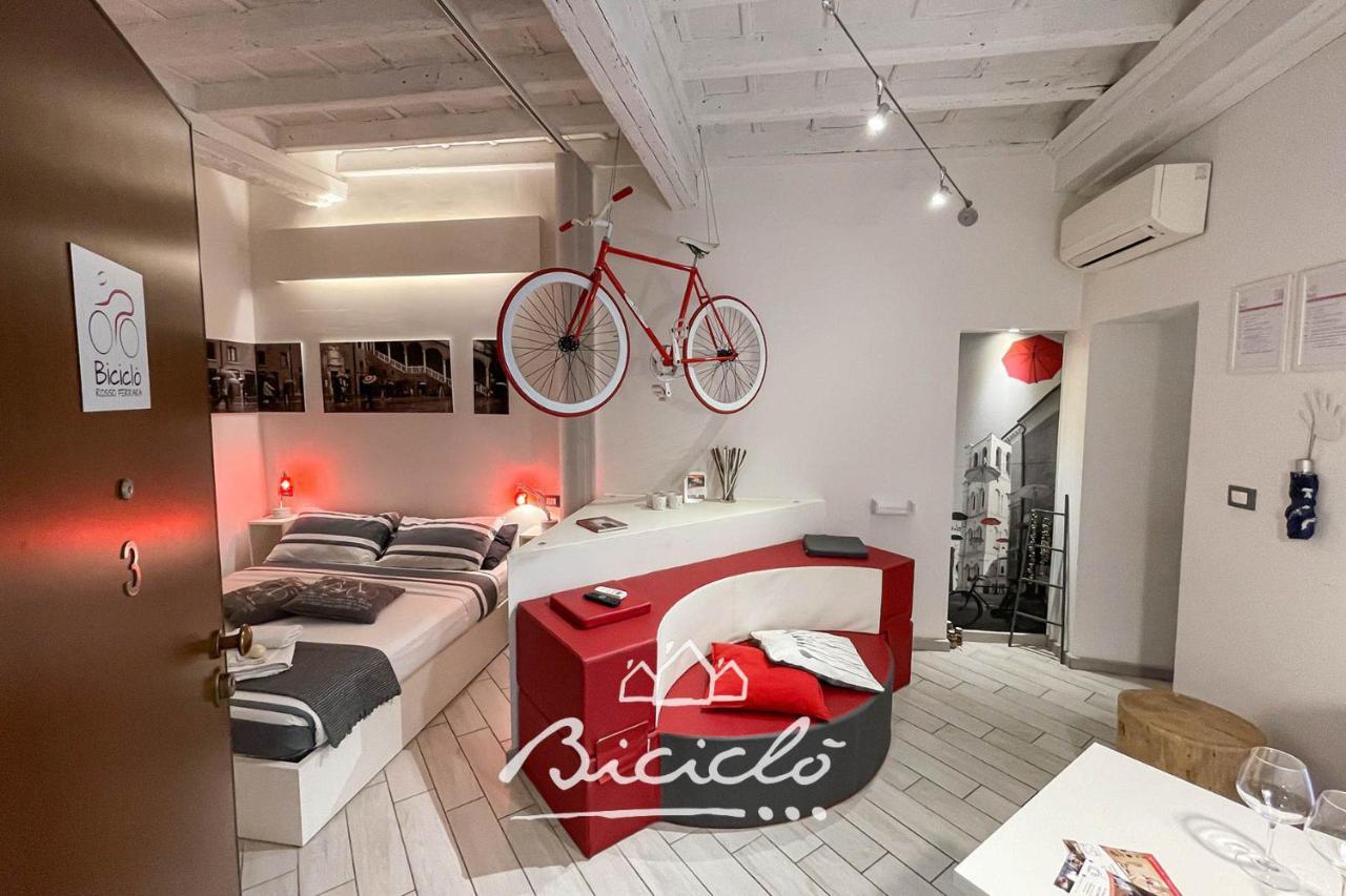 Biciclo' Rosso Ferrara Apartment Ngoại thất bức ảnh